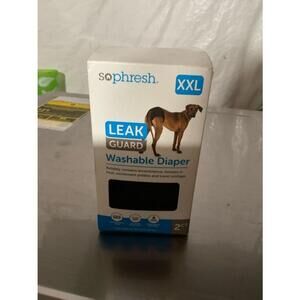 Unisex Sophresh Washable did Diapers XX-Large Black